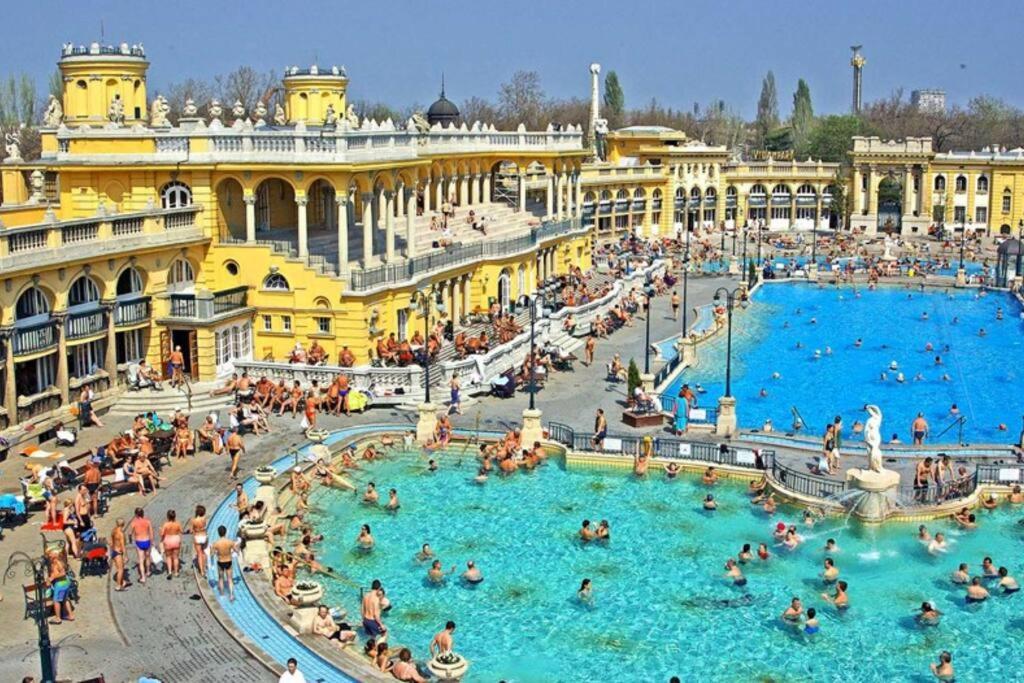 Cozy Budapest Vacation Studio Relax Close Spa 외부 사진